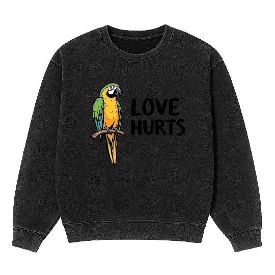 Love Hurts Mineral Wash Sweatshirts