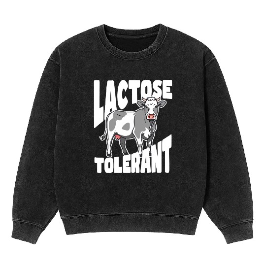 Lactose Tolerant – Built Different Mineral Wash Sweatshirts