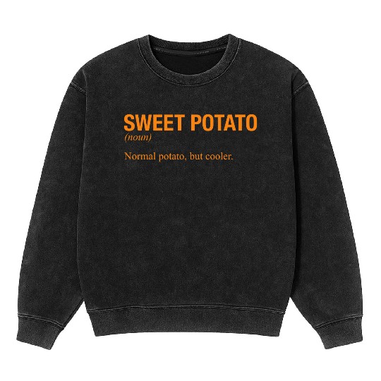SWEET POTATO Mineral Wash Sweatshirts