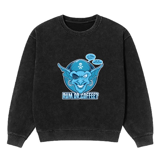 Rum or Coffee Mineral Wash Sweatshirts