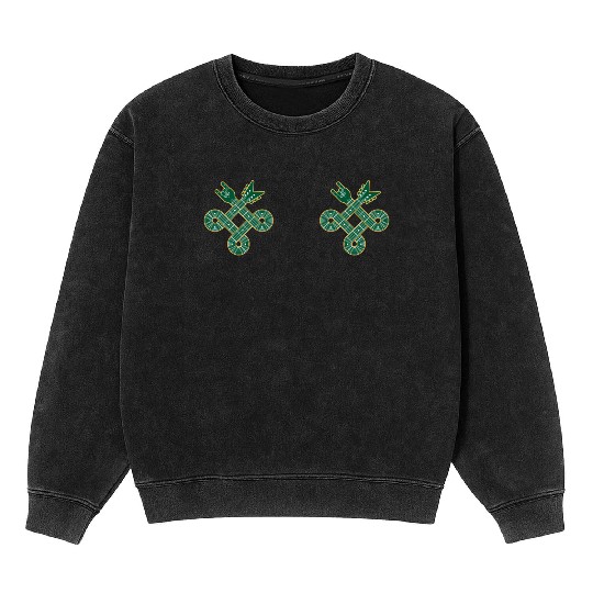 Celtic Knot Guitar | St. Patrick’s Day Mug Mineral Wash Sweatshirts