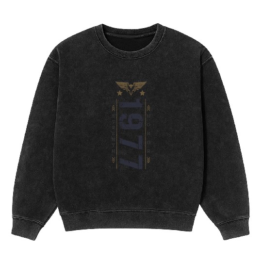 Limited Edition 1977 Birthday Strength and Honor Mineral Wash Sweatshirts