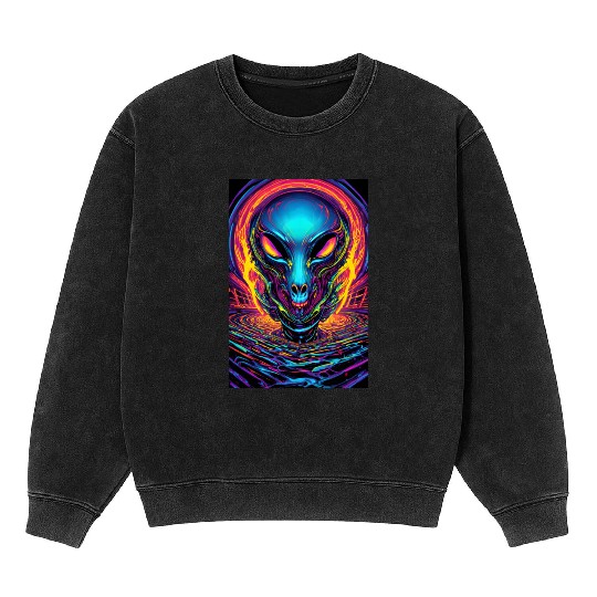 Project Alien Mineral Wash Sweatshirts