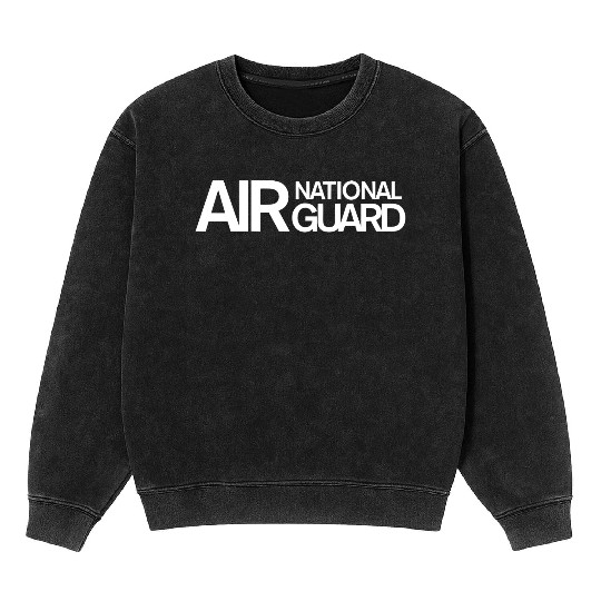 Air National Guard 2 Mineral Wash Sweatshirts