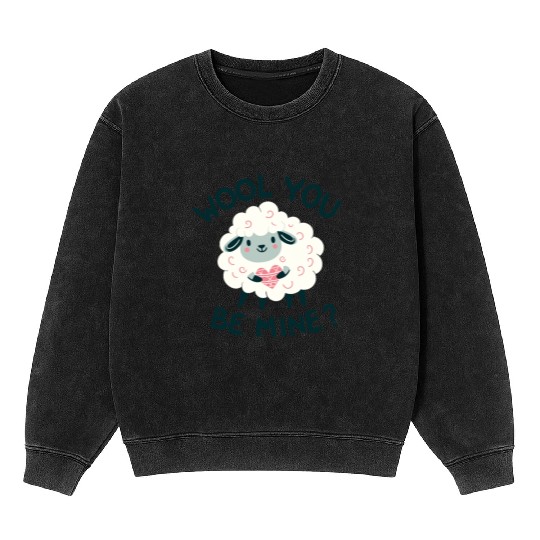 Wool You Be Mine? Mineral Wash Sweatshirts