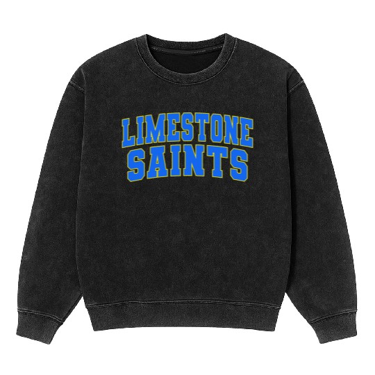 Limestone University Saints Mineral Wash Sweatshirts