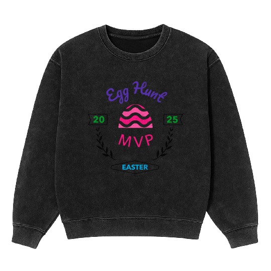 Egg Hunt MVP Easter 2025 Mineral Wash Sweatshirts