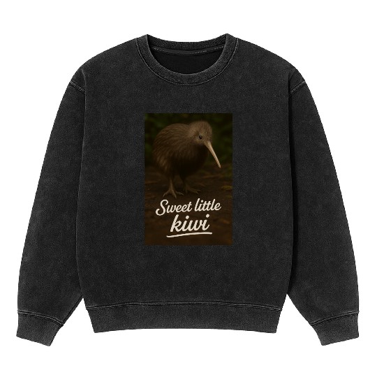 Sweet Little Kiwi Mineral Wash Sweatshirts