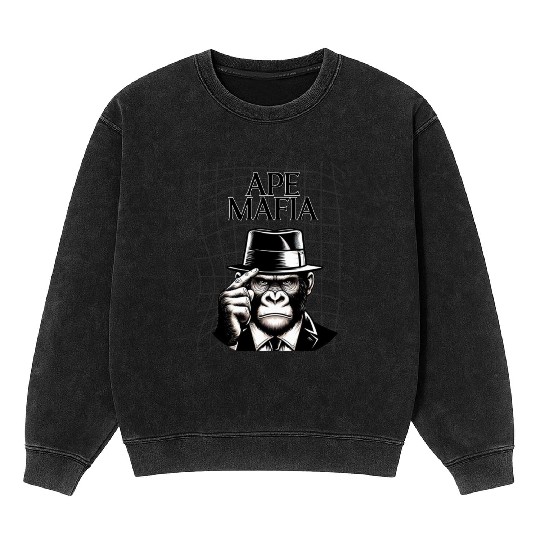 APE MAFIA Mineral Wash Sweatshirts