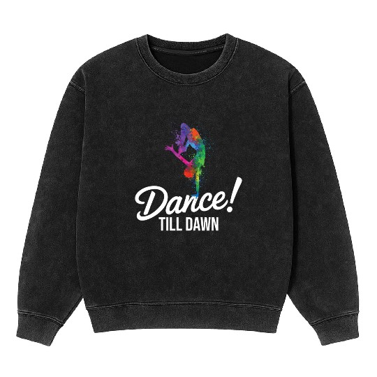 Dance Till Dawn Mineral Wash Sweatshirts