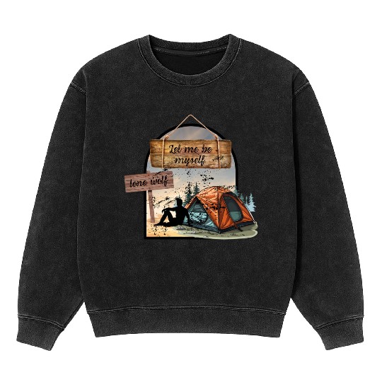 Lone Wolf Retreat Mineral Wash Sweatshirts