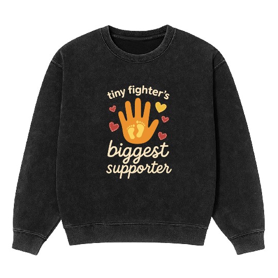 NICU Sibling Preemie Big Brother Big Sister Mineral Wash Sweatshirts