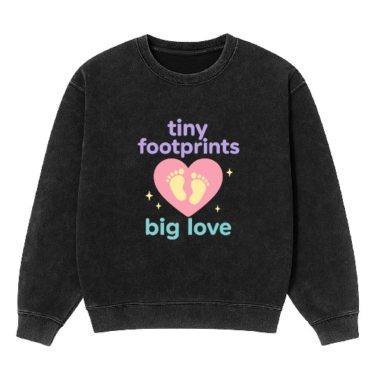 NICU Sibling Preemie Big Brother Big Sister Mineral Wash Sweatshirts