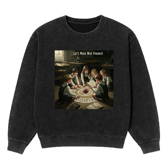 New Friends, Old Rituals Mineral Wash Sweatshirts