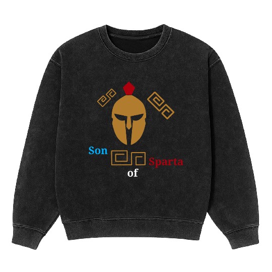 Son Of Sparta Mineral Wash Sweatshirts