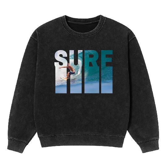 Surfing Mineral Wash Sweatshirts