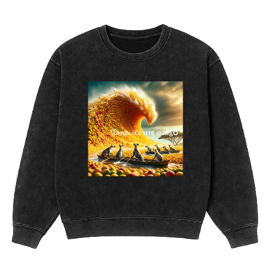 Embrace the Mango Mineral Wash Sweatshirts