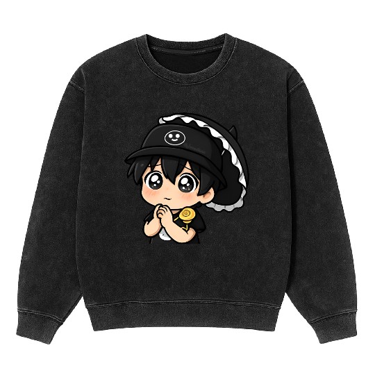 Chibi Joneda Plead Mineral Wash Sweatshirts