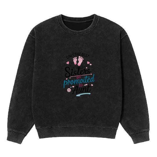 Let your sister know she’s about to level up Mineral Wash Sweatshirts