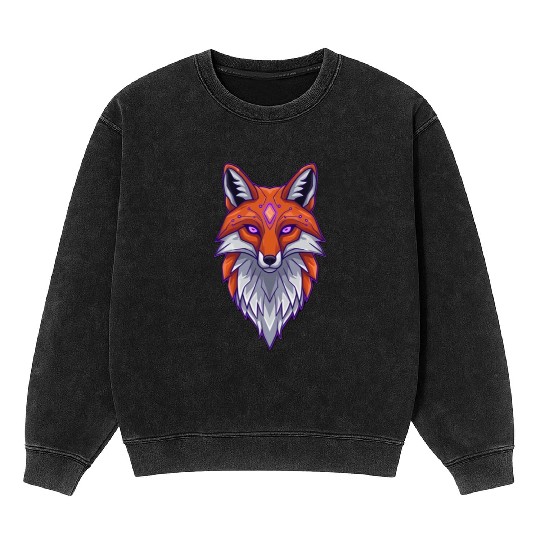 Alpha Fox Mineral Wash Sweatshirts