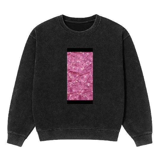 pink Money princess Mineral Wash Sweatshirts