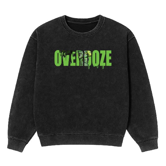 Overdose Thriller Art Print Mineral Wash Sweatshirts
