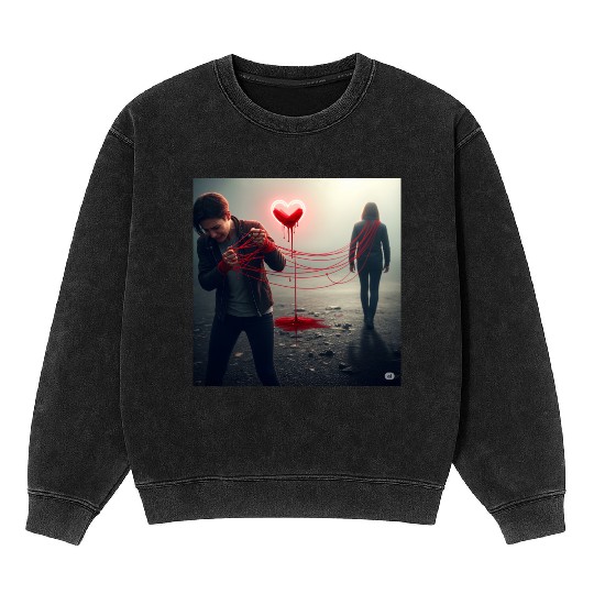 The Bleeding Heart Mineral Wash Sweatshirts