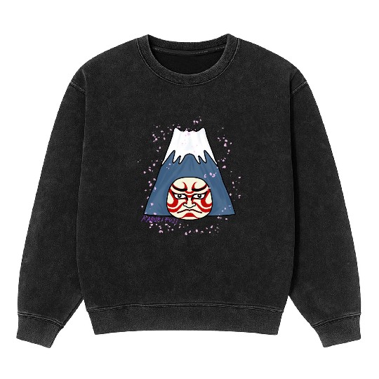 Kabuki Fuji-Classic Japan Mineral Wash Sweatshirts