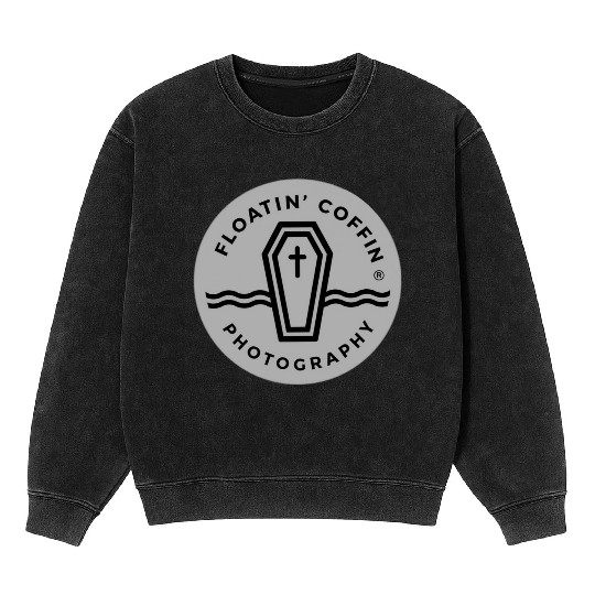 Floatin Coffin Photography Mineral Wash Sweatshirts