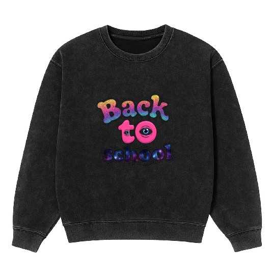 Back to School Mineral Wash Sweatshirts