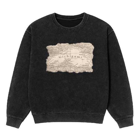 Gichigami Lake Superior Great Lakes Mineral Wash Sweatshirts