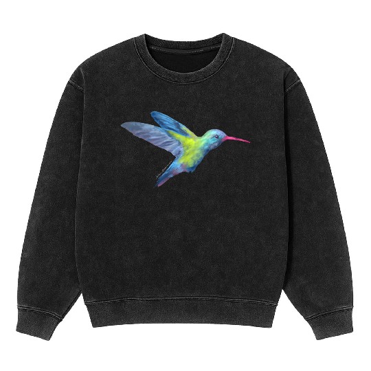 AD hummingbird Mineral Wash Sweatshirts