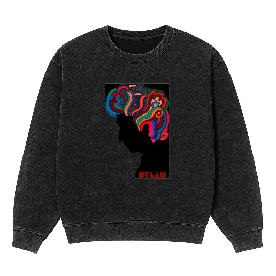 Bob Dylan icon Mineral Wash Sweatshirts