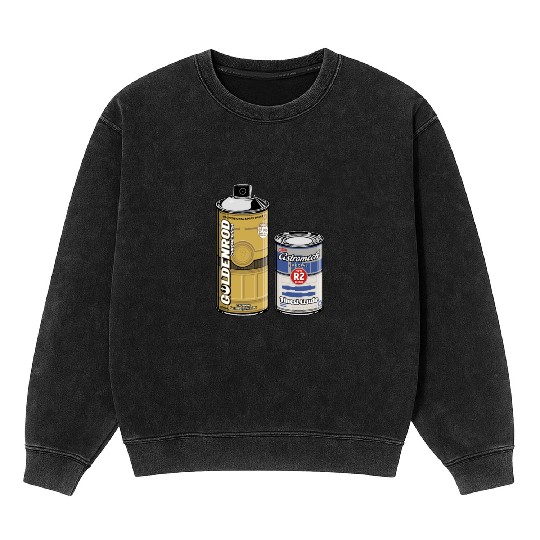 Funny Star Wars r2d2 and c3p0 parody Mineral Wash Sweatshirts