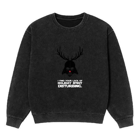 Star Wars Darth Vader Christmas Mineral Wash Sweatshirts