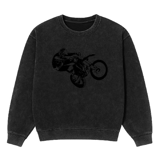 Motocross - Moto Cross - MX - Supercross Mineral Wash Sweatshirts