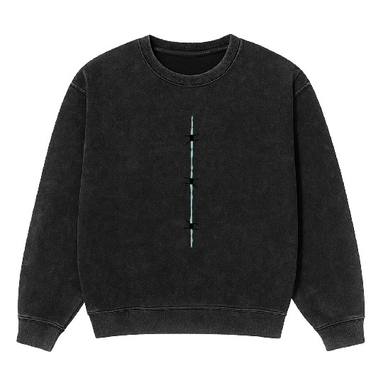 Barbed Wire Mineral Wash Sweatshirts