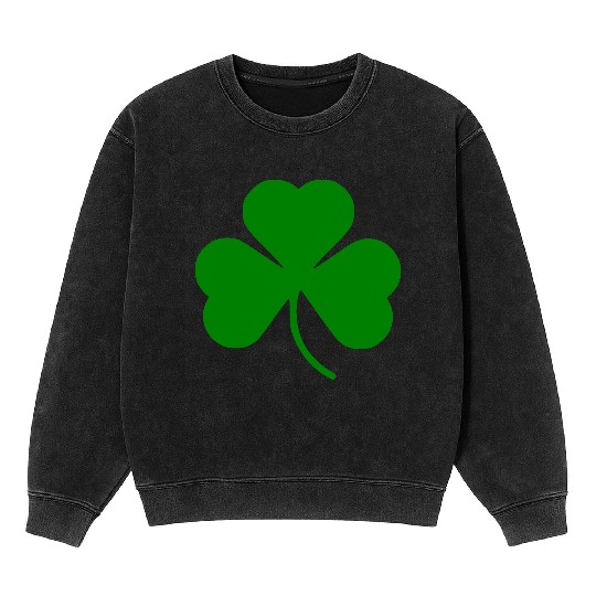 Shamrock - St. Patrick's Day Mineral Wash Sweatshirts