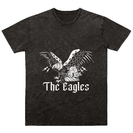 Discover The eagless Flying Birds Inspirational Vaporware Music Rock Mineral Wash T Shirts
