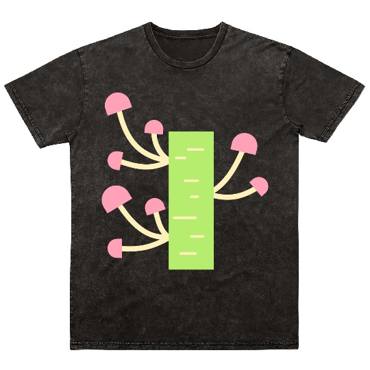 Mushrooms Mineral Wash T Shirts
