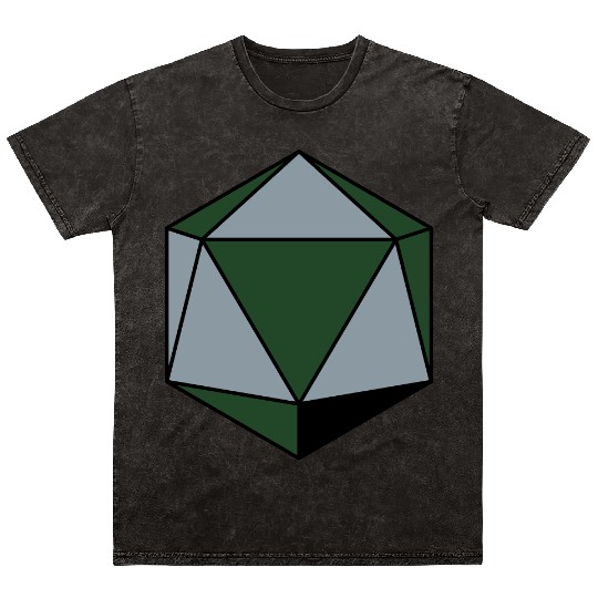 platonic solid Mineral Wash T Shirts