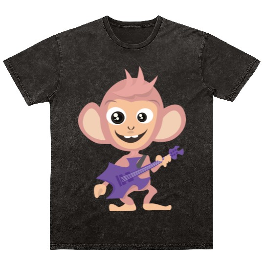 monkey Mineral Wash T Shirts