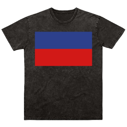 National Flag Of Haiti Mineral Wash T Shirts