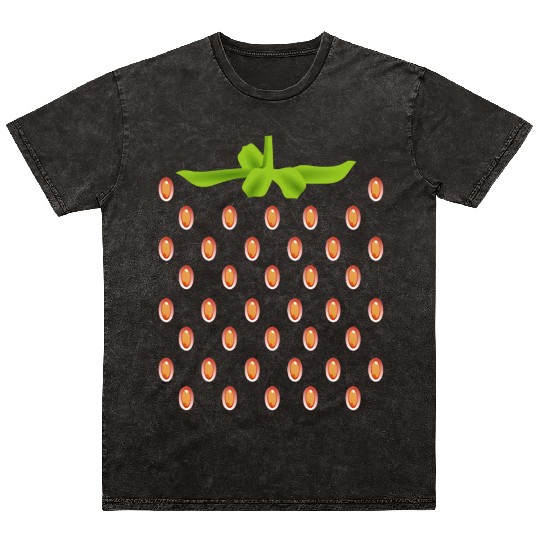 strawberry kids costume for halloween Mineral Wash T Shirts