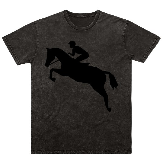 Jockey - horse racing Mineral Wash T Shirts