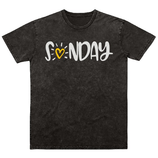 Sunday Mineral Wash T Shirts