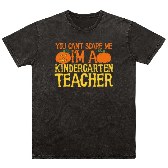 Kindergarten Teacher Mineral Wash T Shirts
