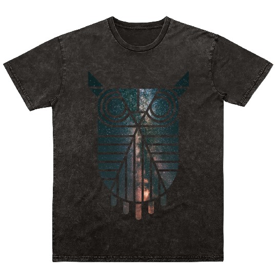 Owl Mineral Wash T Shirts
