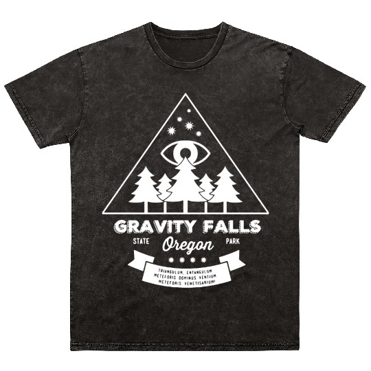 Visit Gravity Falls Mineral Wash T Shirts