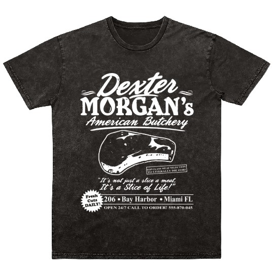 Dexter morgan - Dexter morgan - dexter morgan's Mineral Wash T Shirts